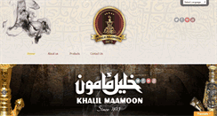 Desktop Screenshot of khalilmaamoon.net